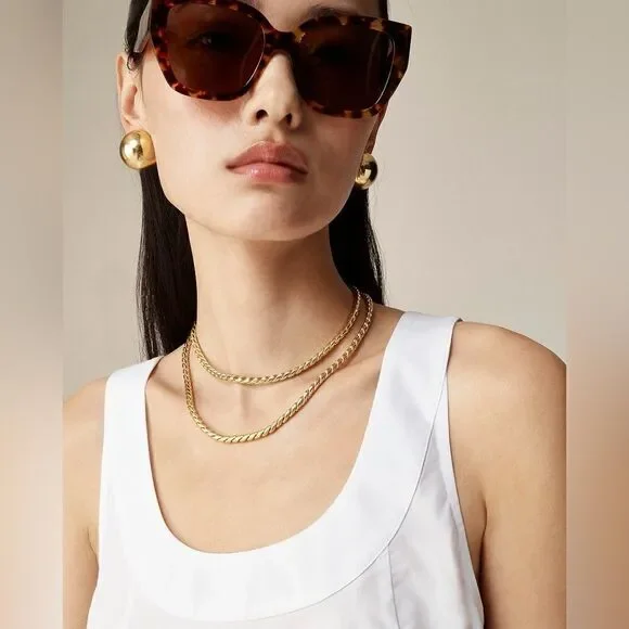 NWT J CREW Scoopneck shift dress in cotton poplin in white - Picture 5 of 8